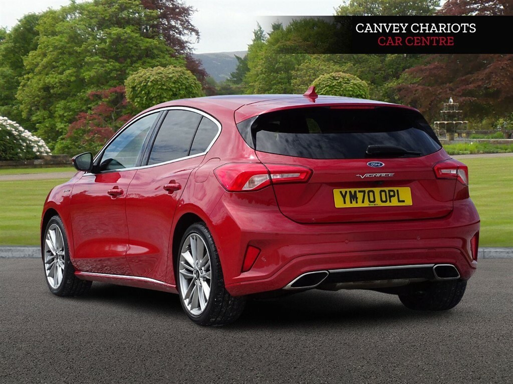 Ford Focus 1.5 Ecoblue Vignale Euro 6 Ss Red #4