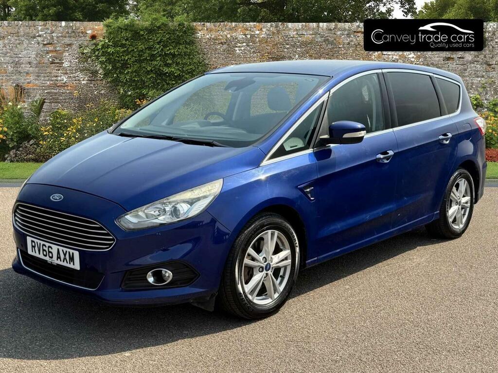 Ford S-Max Mpv 2.0 Tdci Titanium Euro 6 Ss 201666 Blue #5