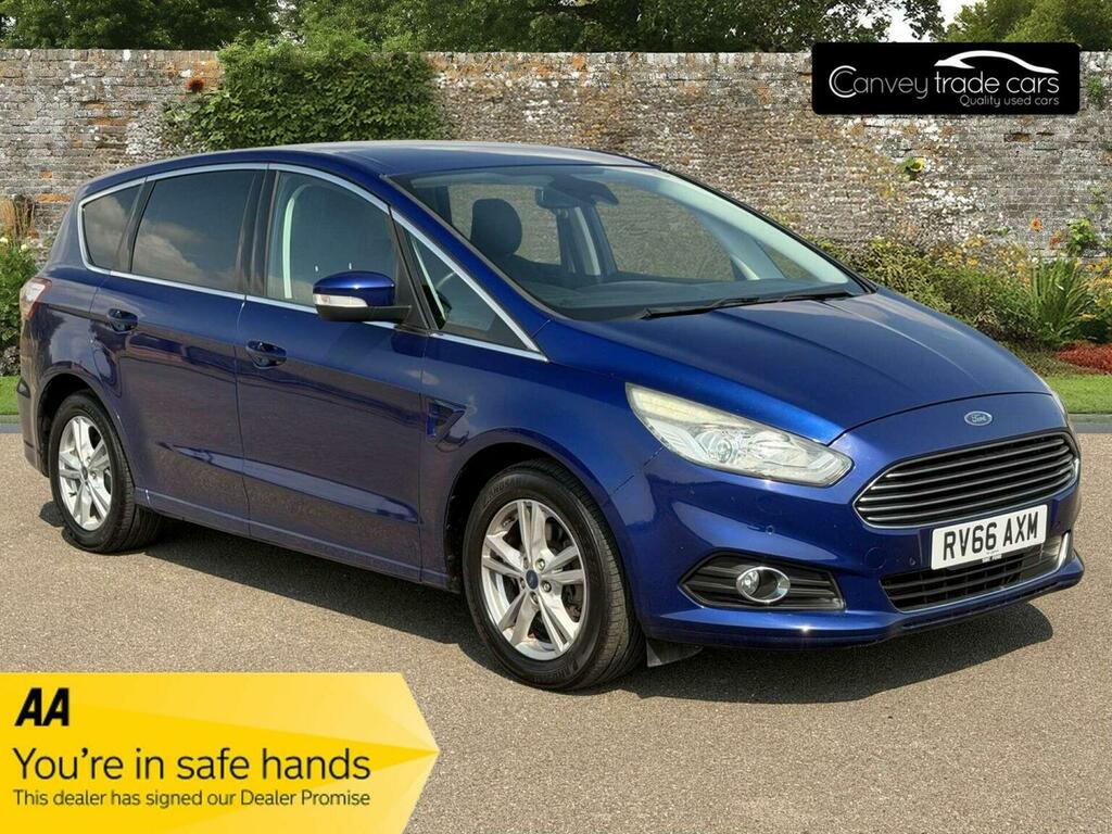 Ford S-Max Mpv 2.0 Tdci Titanium Euro 6 Ss 201666 Blue