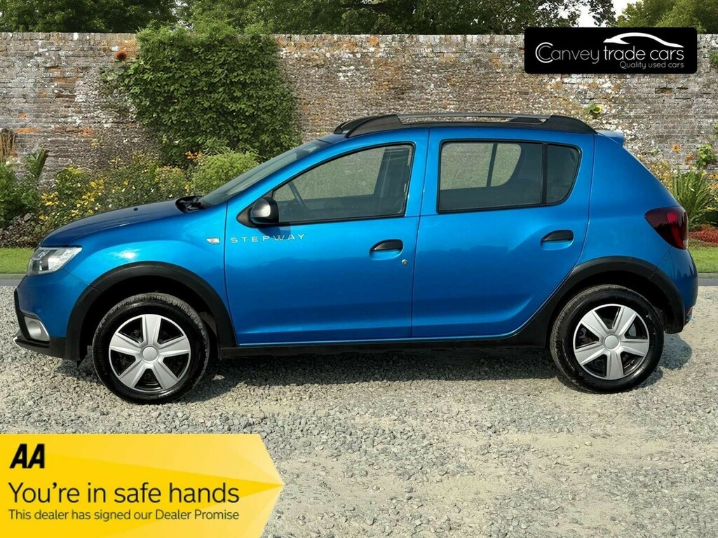 Dacia Sandero Stepway Hatchback 0.9 Tce Laureate Euro 6 Ss 2017 LV17KGG Blue #3