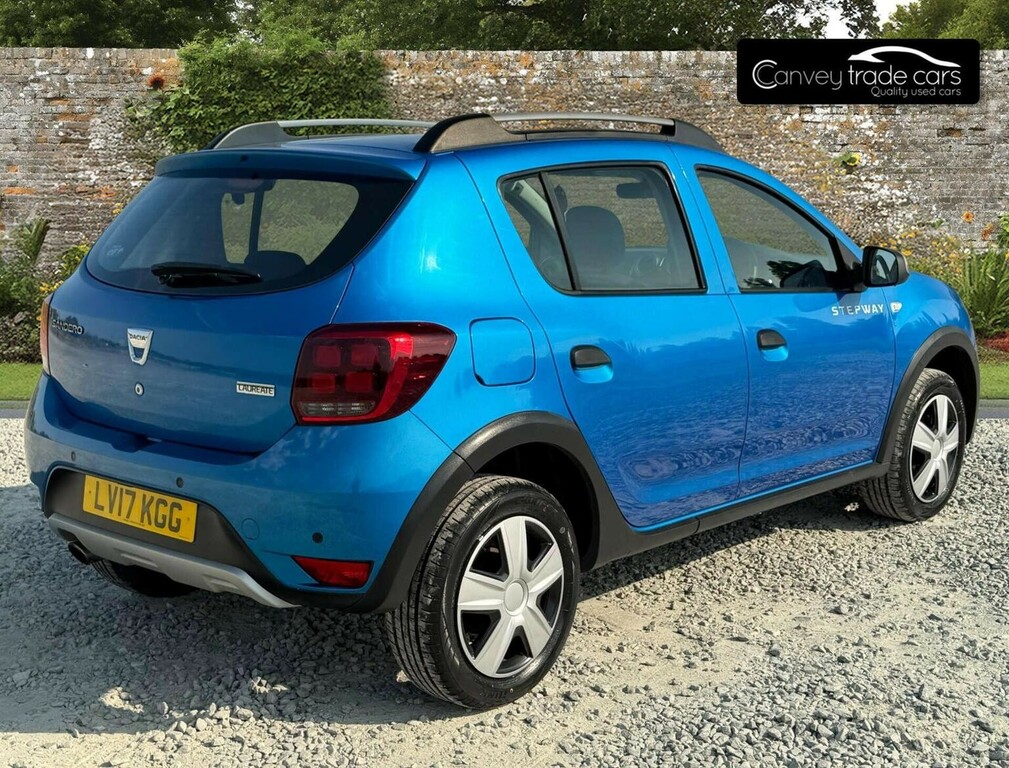 Dacia Sandero Stepway Hatchback 0.9 Tce Laureate Euro 6 Ss 2017 LV17KGG Blue #6