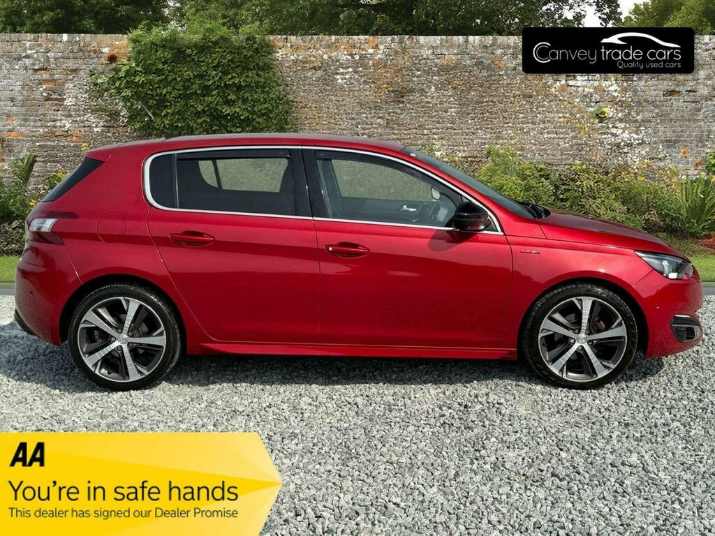 Peugeot 308 Hatchback 1.6 Bluehdi Gt Line Euro 6 Ss 20 Red #4
