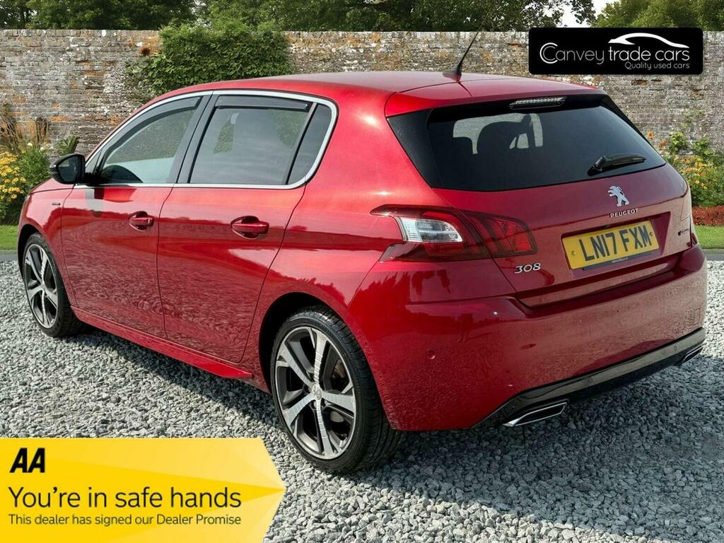 Peugeot 308 Hatchback 1.6 Bluehdi Gt Line Euro 6 Ss 20 Red #2