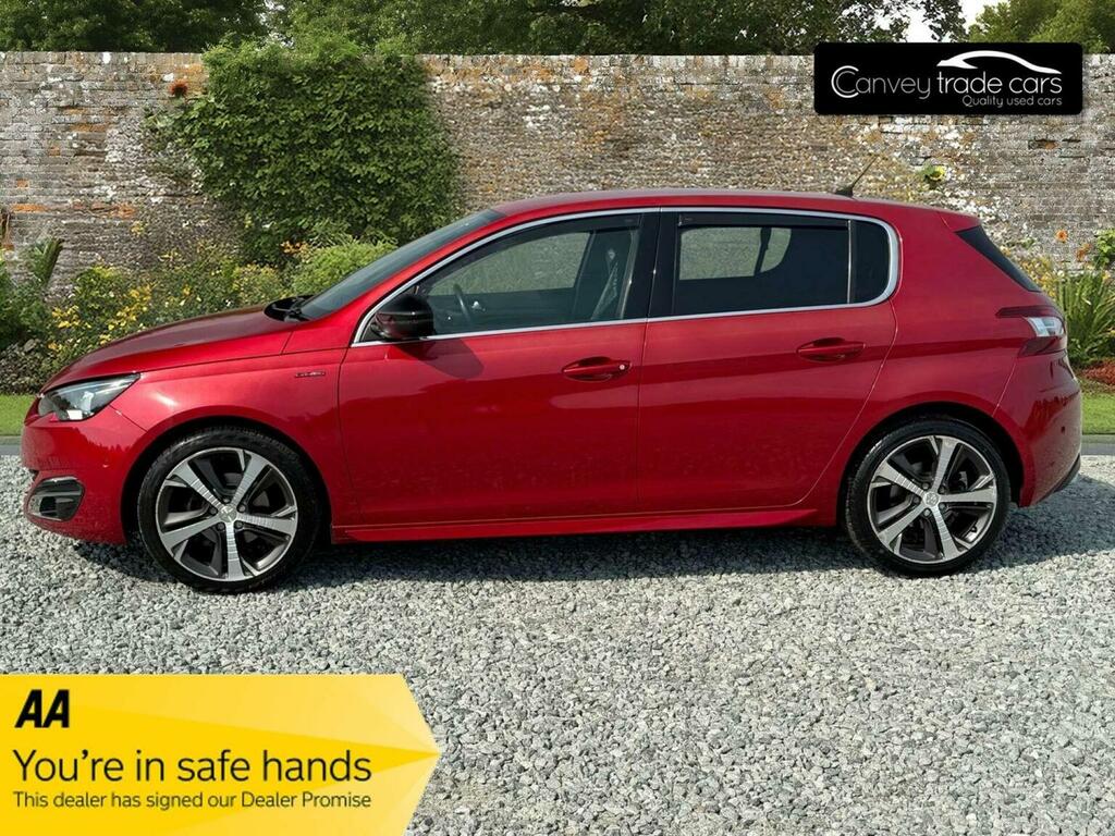 Peugeot 308 Hatchback 1.6 Bluehdi Gt Line Euro 6 Ss 20 Red #3