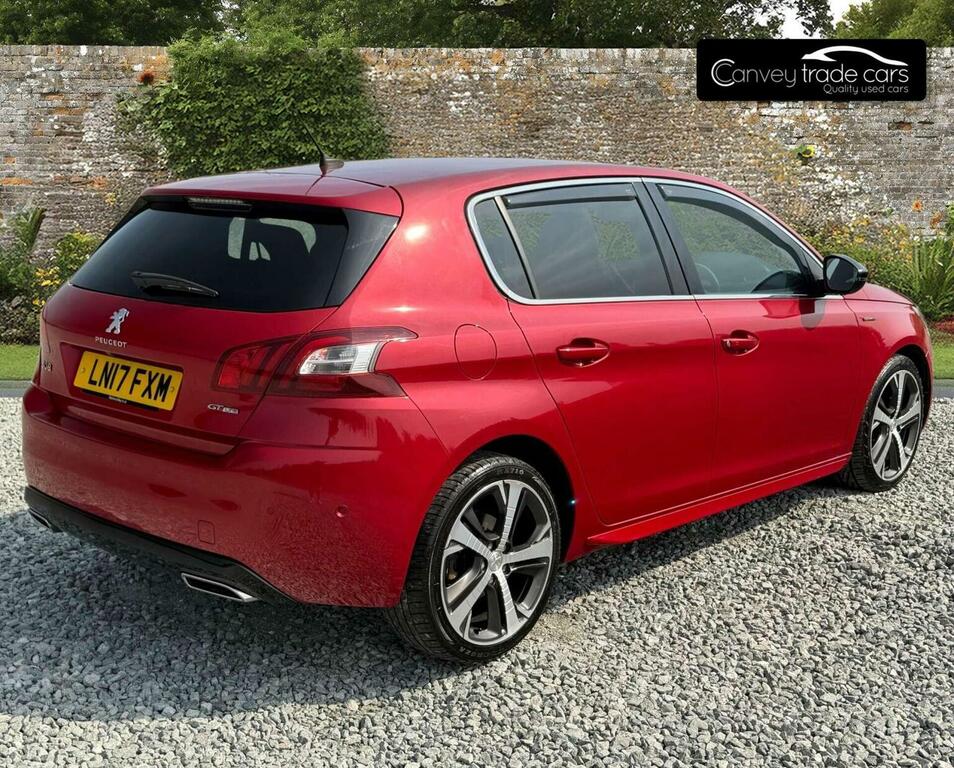 Peugeot 308 Hatchback 1.6 Bluehdi Gt Line Euro 6 Ss 20 Red #6