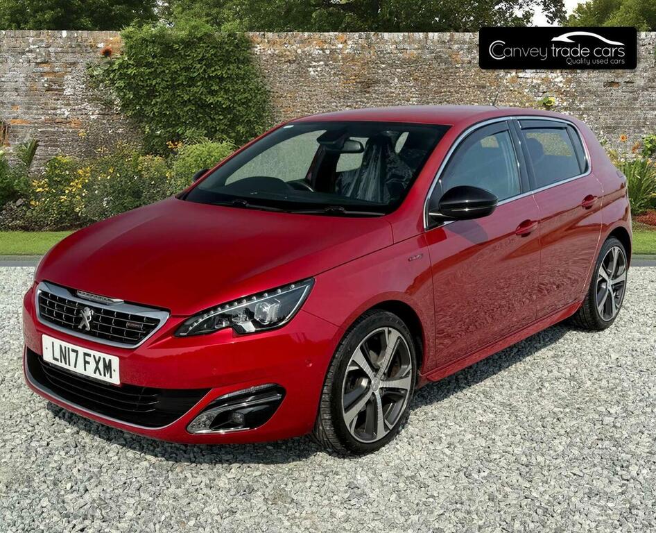 Peugeot 308 Hatchback 1.6 Bluehdi Gt Line Euro 6 Ss 20 Red #5
