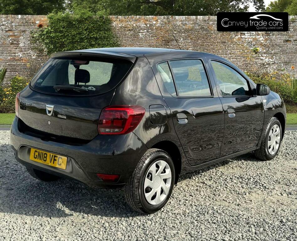 Dacia Sandero Hatchback 1.0 Sce Ambiance Euro 6 201818 Black #6