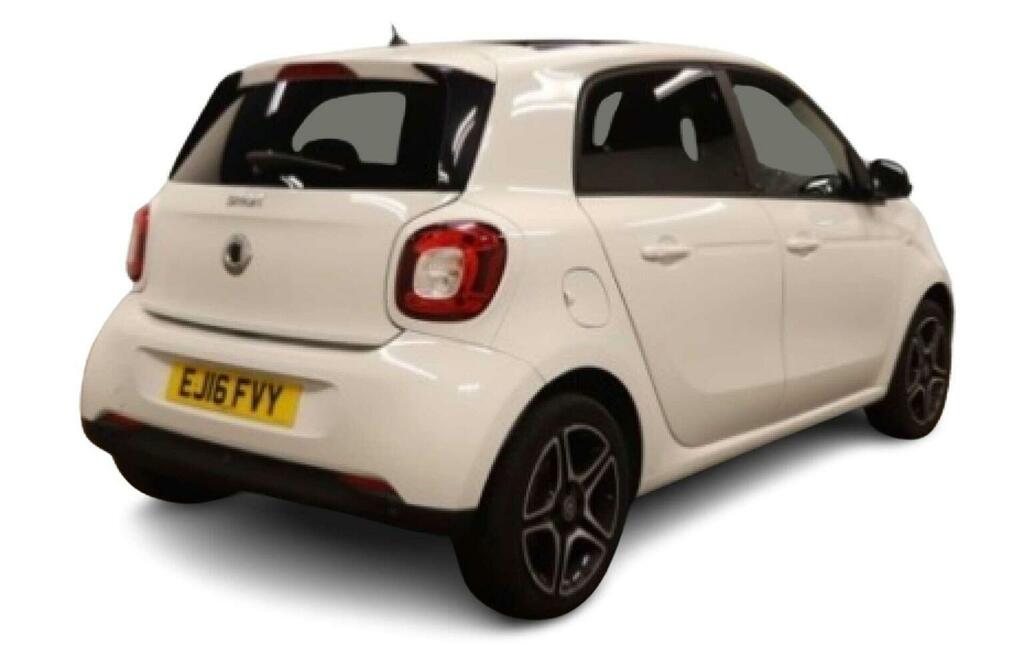 Smart Forfour Hatchback 1.0 Prime Premium Twinamic Euro 6 Ss EJ16FVY White #6