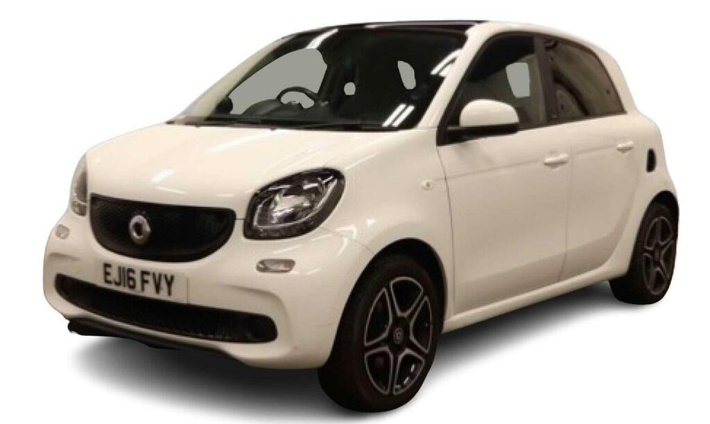 Smart Forfour Hatchback 1.0 Prime Premium Twinamic Euro 6 Ss EJ16FVY White #5