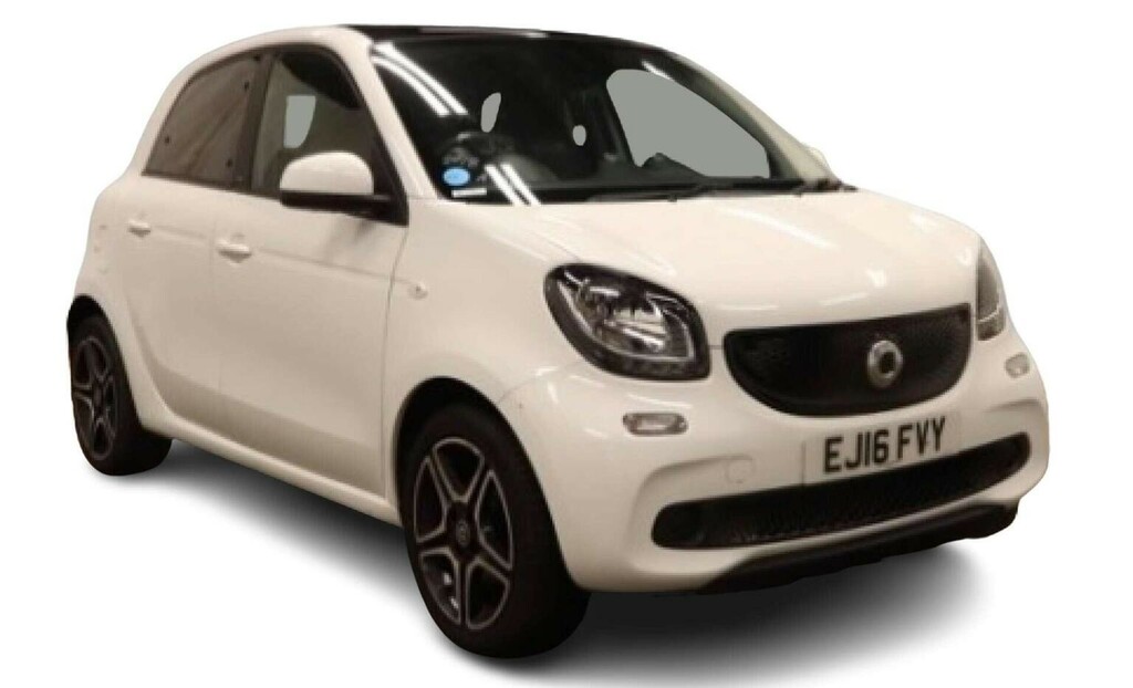 Smart Forfour Hatchback 1.0 Prime Premium Twinamic Euro 6 Ss White