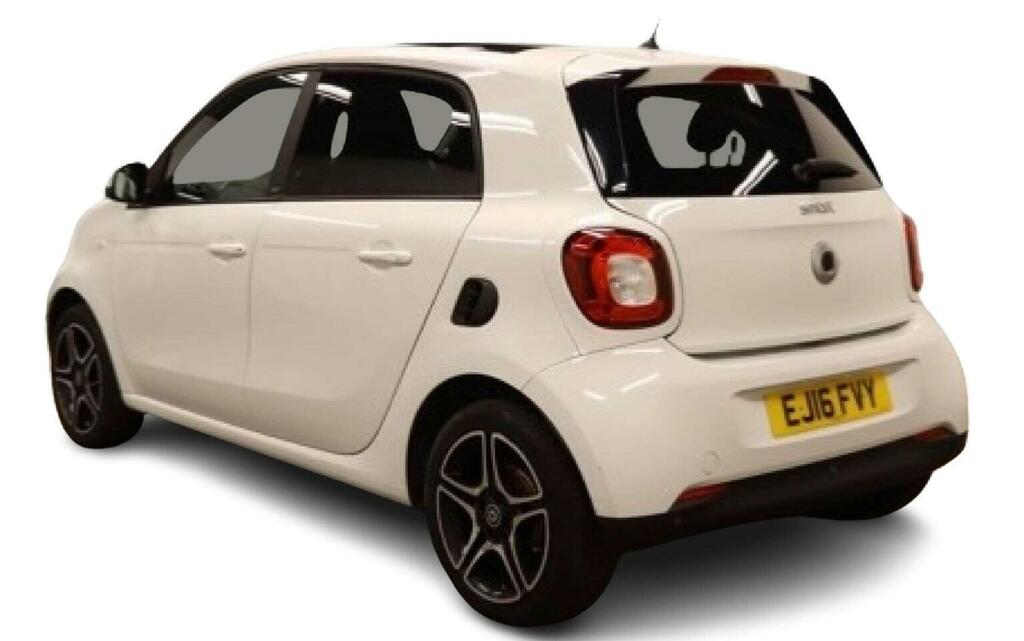 Smart Forfour Hatchback 1.0 Prime Premium Twinamic Euro 6 Ss EJ16FVY White #2