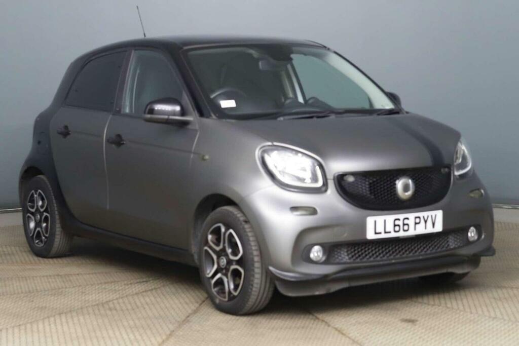Smart Forfour 1.0 Prime Premium Plus Twinamic Euro 6 Ss White