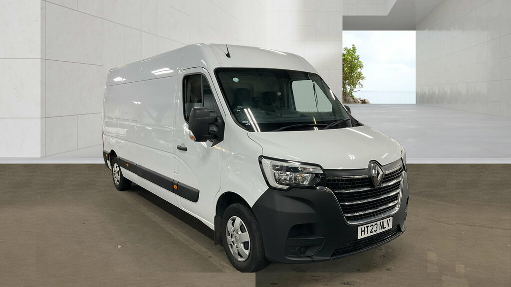 Renault Master 2.3 Dci 35 Business Panel Van F HT23NLV White #2