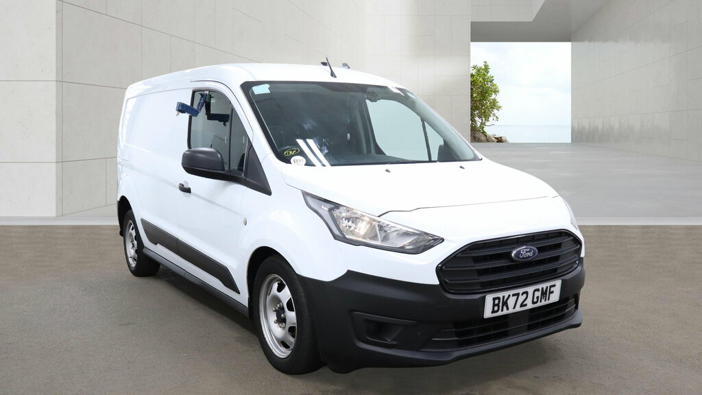 Ford Transit Connect 1.5 250 Ecoblue Leader Panel Van White #2