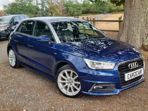 Audi A1 Sportback Tfsi S Blue #2