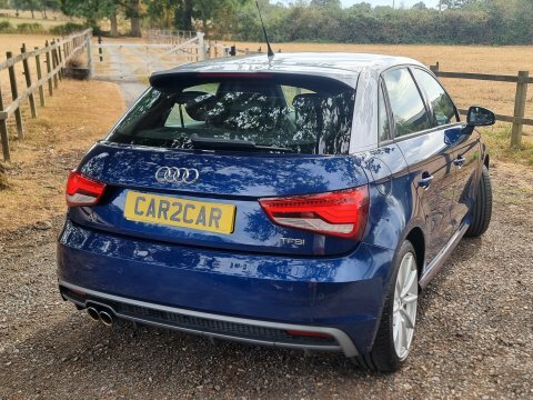 Audi A1 Sportback Tfsi S Blue #5