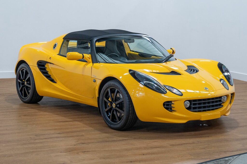 Lotus Elise Convertible Yellow #2