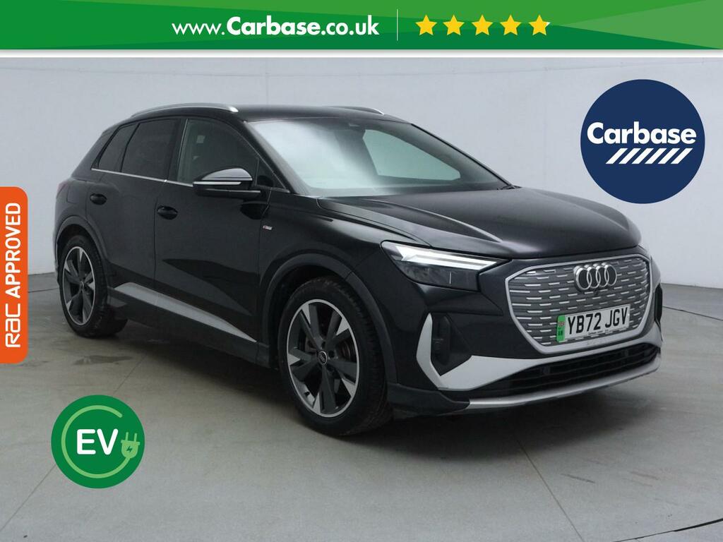 Audi Q4 E Tron 40 S Line Suv 82Kwh 204 Ps Black