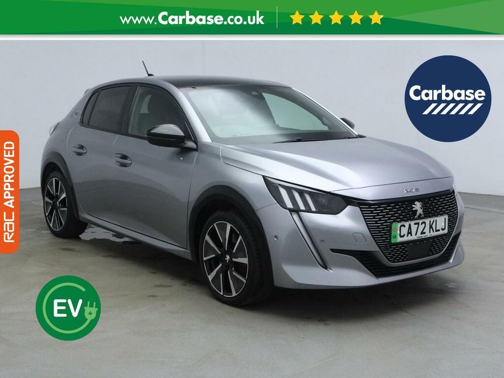 Peugeot e-208 50Kwh Gt Hatchback 11Kw Charger Grey
