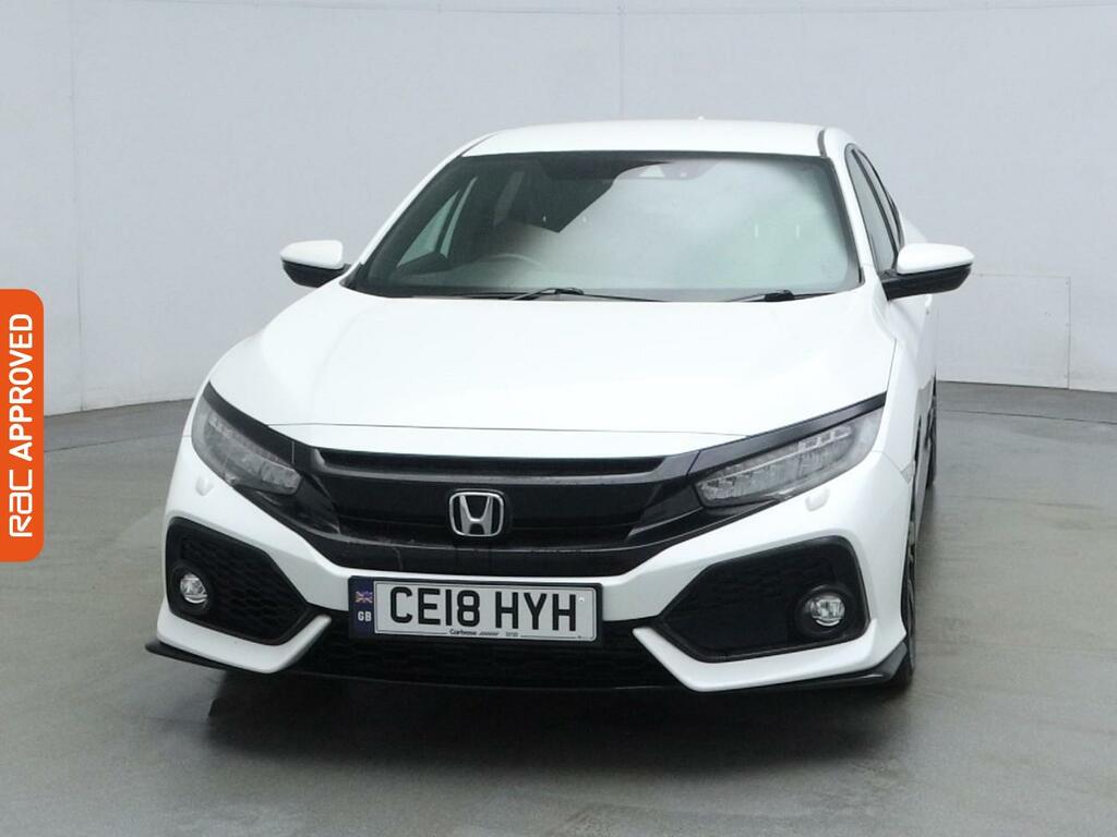 Honda Civic 1.5 Vtec Turbo Sport Hatchback E White #6