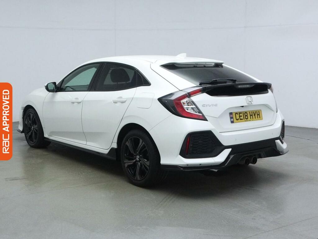 Honda Civic 1.5 Vtec Turbo Sport Hatchback E White #4