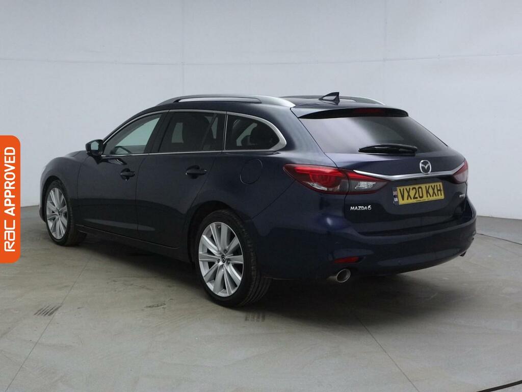 Mazda 6 2.2 Skyactiv-d Sport Nav Tourer E VX20KXH Blue #4