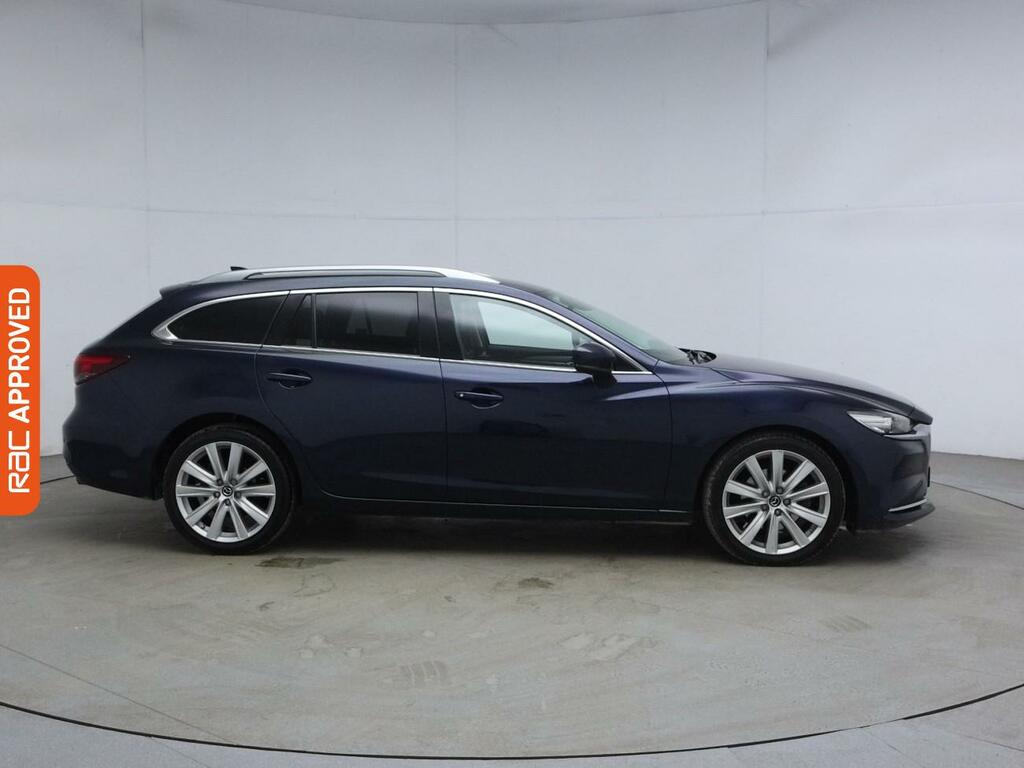 Mazda 6 2.2 Skyactiv-d Sport Nav Tourer E VX20KXH Blue #5