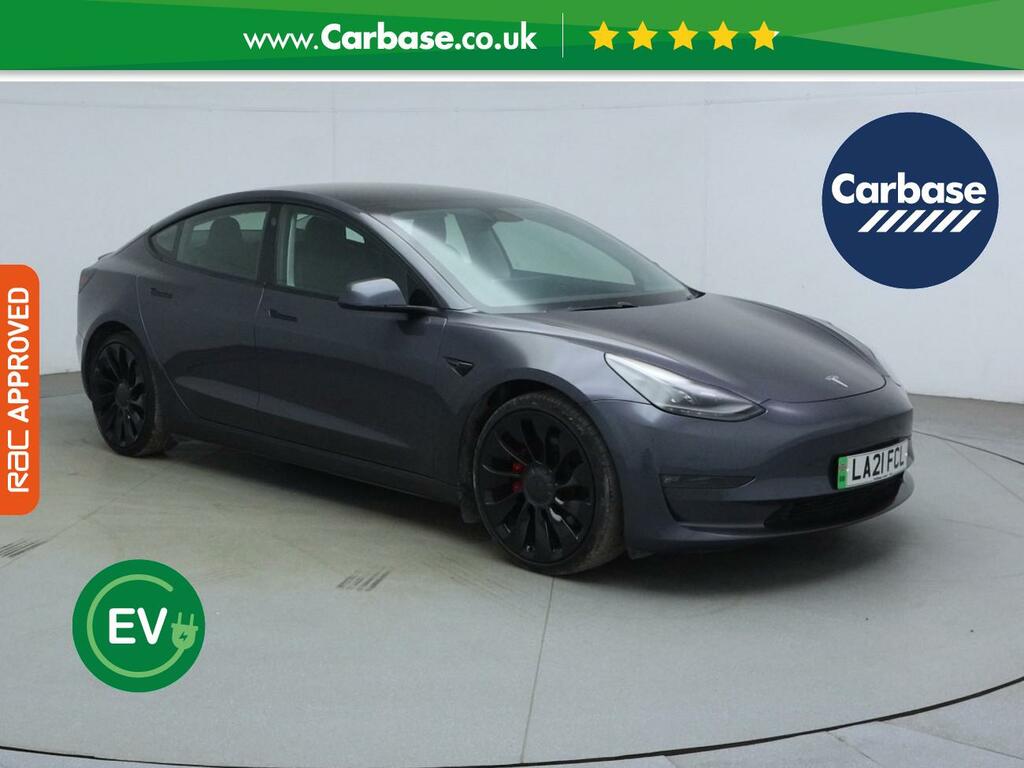 Tesla Model 3 Dual Motor Performance Saloon LA21FCL Grey