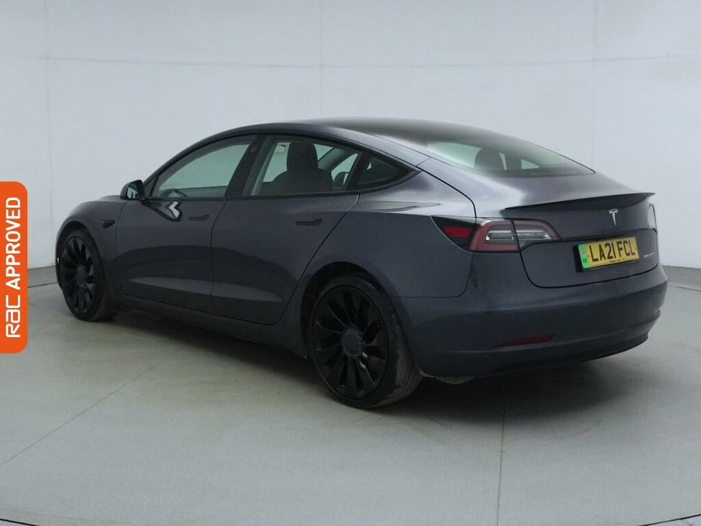 Tesla Model 3 Dual Motor Performance Saloon LA21FCL Grey #4