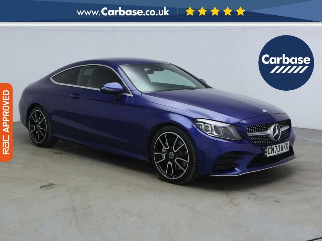 Mercedes-Benz C Class 2.0 C300 Amg Line Premium Coupe G-tro Blue