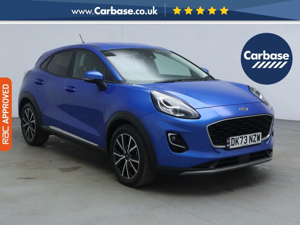 Ford Puma 1.0T Ecoboost Mhev Titanium Suv Hybrid Blue
