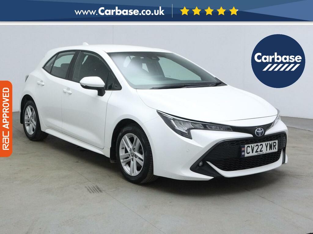 Toyota Corolla 1.8 Vvt-h Gpf Icon Tech Hatchback Hybri White