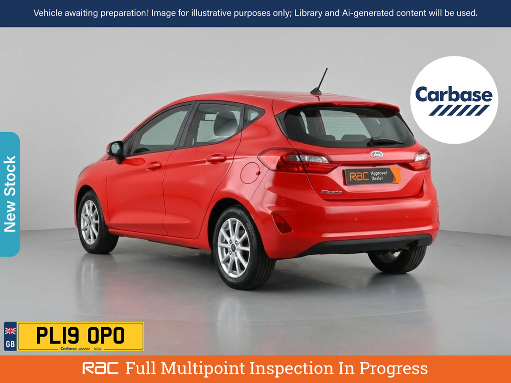 Ford Fiesta 1.1 Ti-vct Zetec Hatchback Euro Red