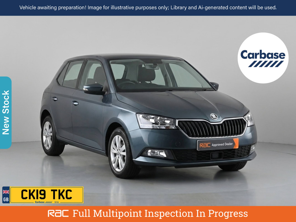Skoda Fabia 1.0 Se Hatchback Euro 6 Ss 7 Grey