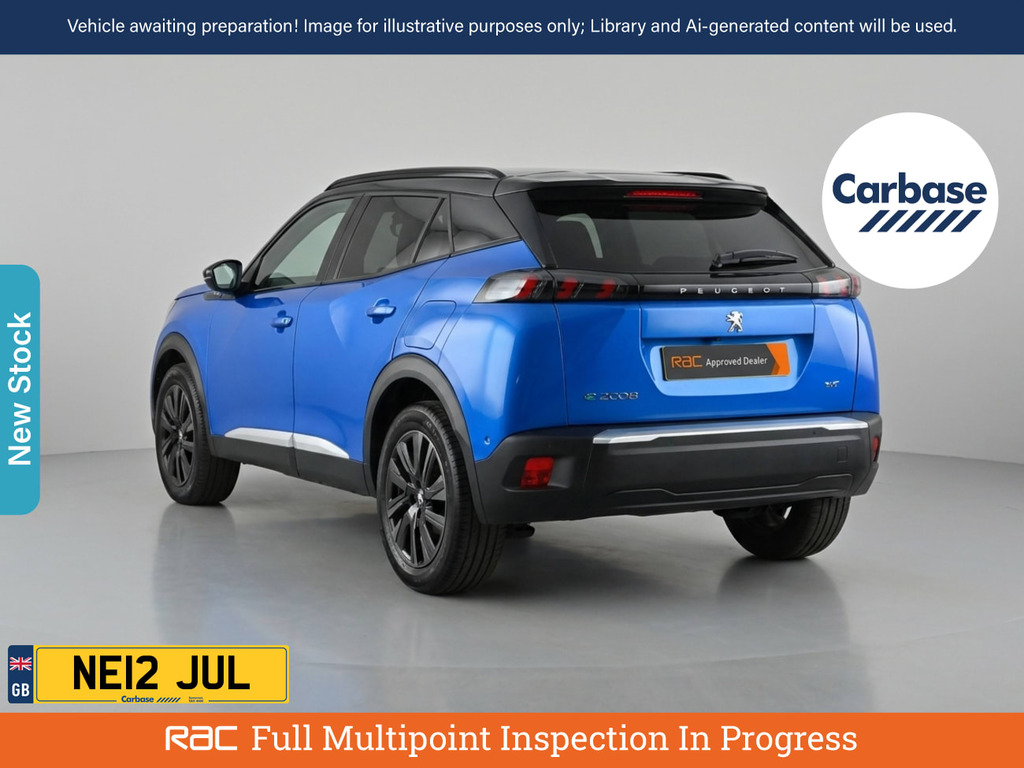 Peugeot e-2008 50Kwh Gt Suv 136 Ps NE12JUL Blue #2