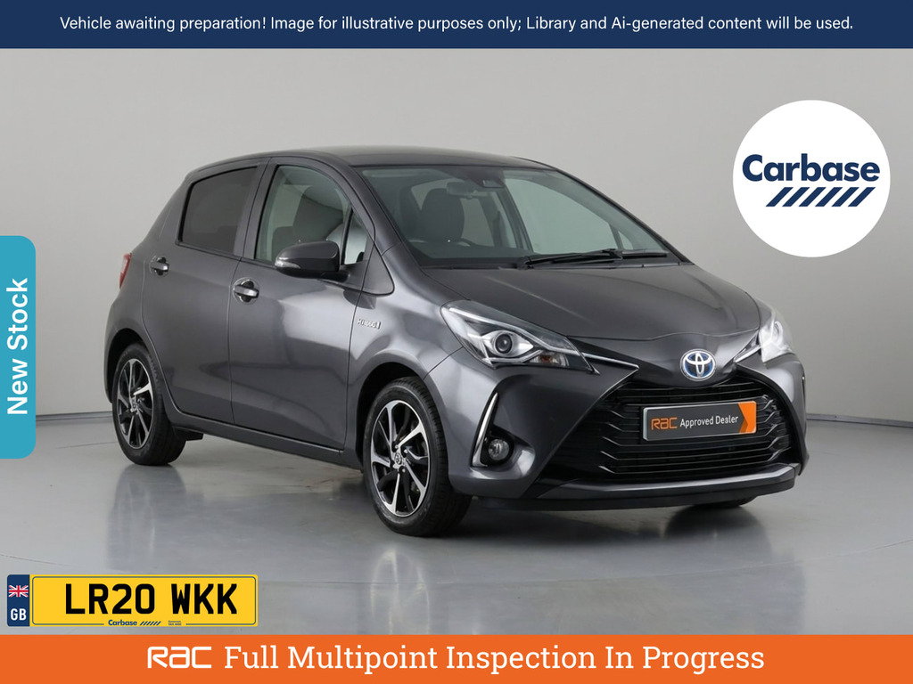 Toyota Yaris 1.5 Vvt-h Excel Hatchback Hybrid E-cvt Grey