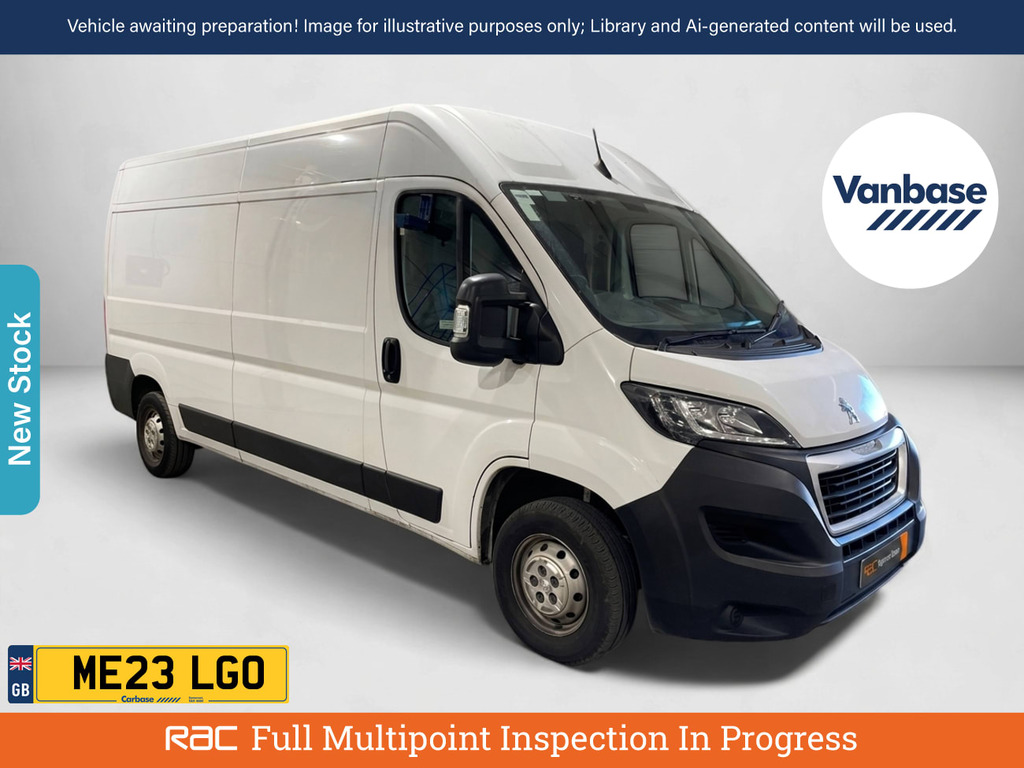 Peugeot Boxer 2.2 Bluehdi 335 Professional Premium Panel Van 5 White