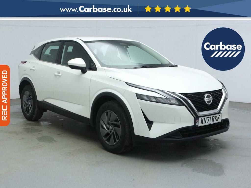 Nissan Qashqai 1.3 Dig-t Mhev Acenta Premium Suv Hybri White