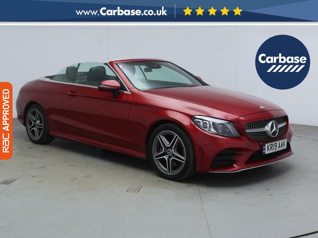 Mercedes-Benz C Class 2.0 C300d Amg Line Premium Cabriolet Red