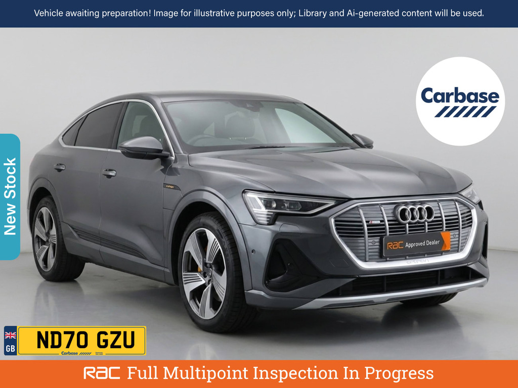 Audi E-tron 55 S Line Sportback Quattro 95Kw Grey