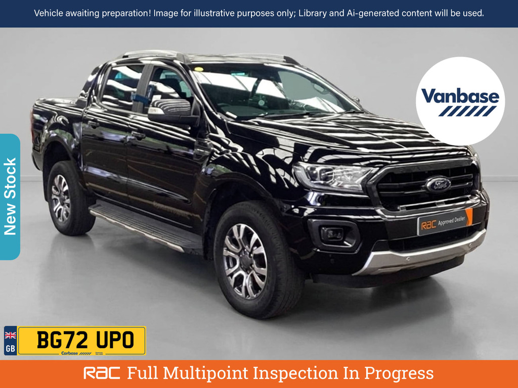 Ford Ranger 2.0 Ecoblue Wildtrak Pickup Double Cab Black
