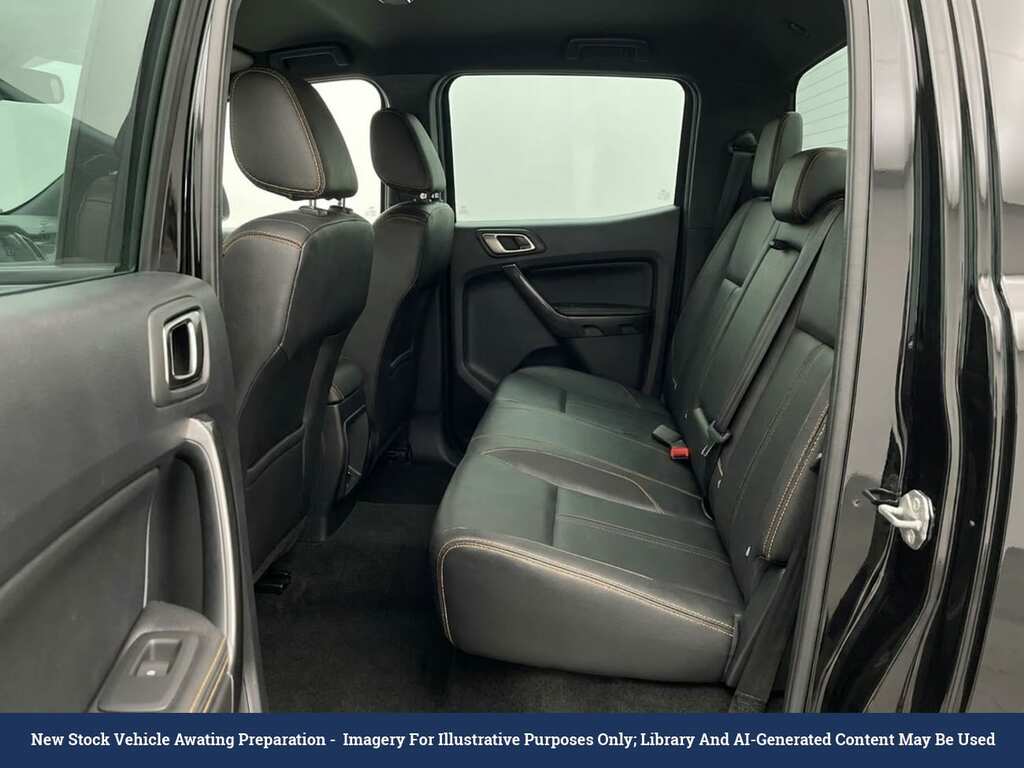 Ford Ranger 2.0 Ecoblue Wildtrak Pickup Double Cab BG72UPO Black #4