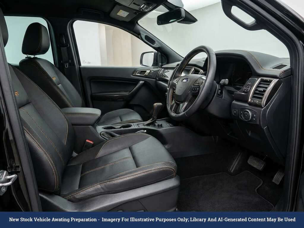 Ford Ranger 2.0 Ecoblue Wildtrak Pickup Double Cab BG72UPO Black #3