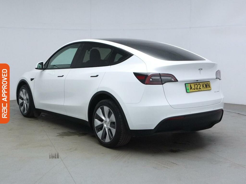 Tesla Model Y Dual Motor Long Range Suv 4Wde AJ22KWN White #4