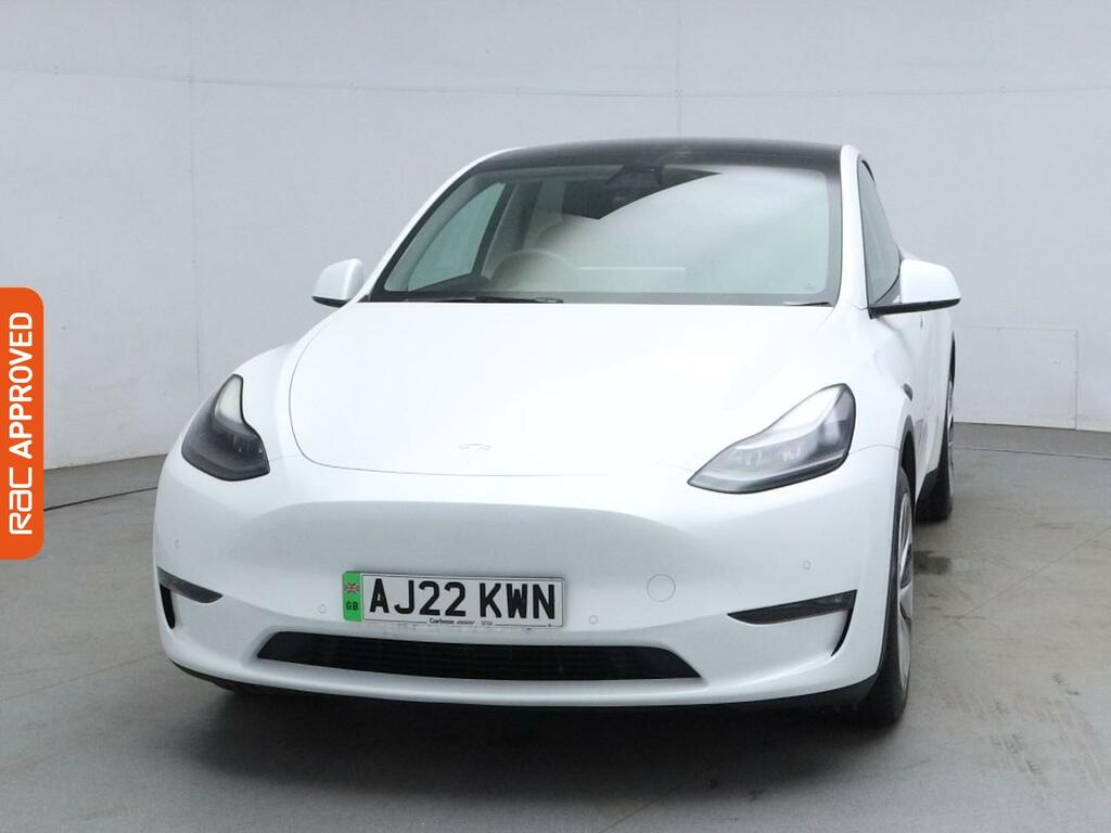 Tesla Model Y Dual Motor Long Range Suv 4Wde AJ22KWN White #6