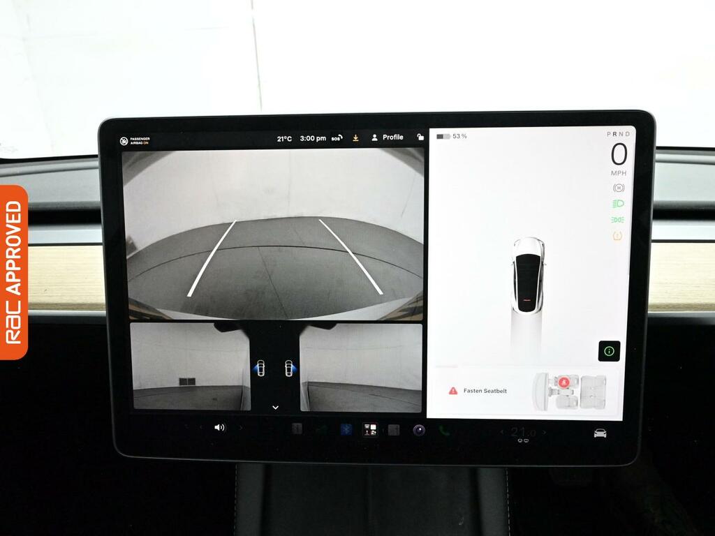 Tesla Model Y Dual Motor Long Range Suv 4Wde AJ22KWN White #3