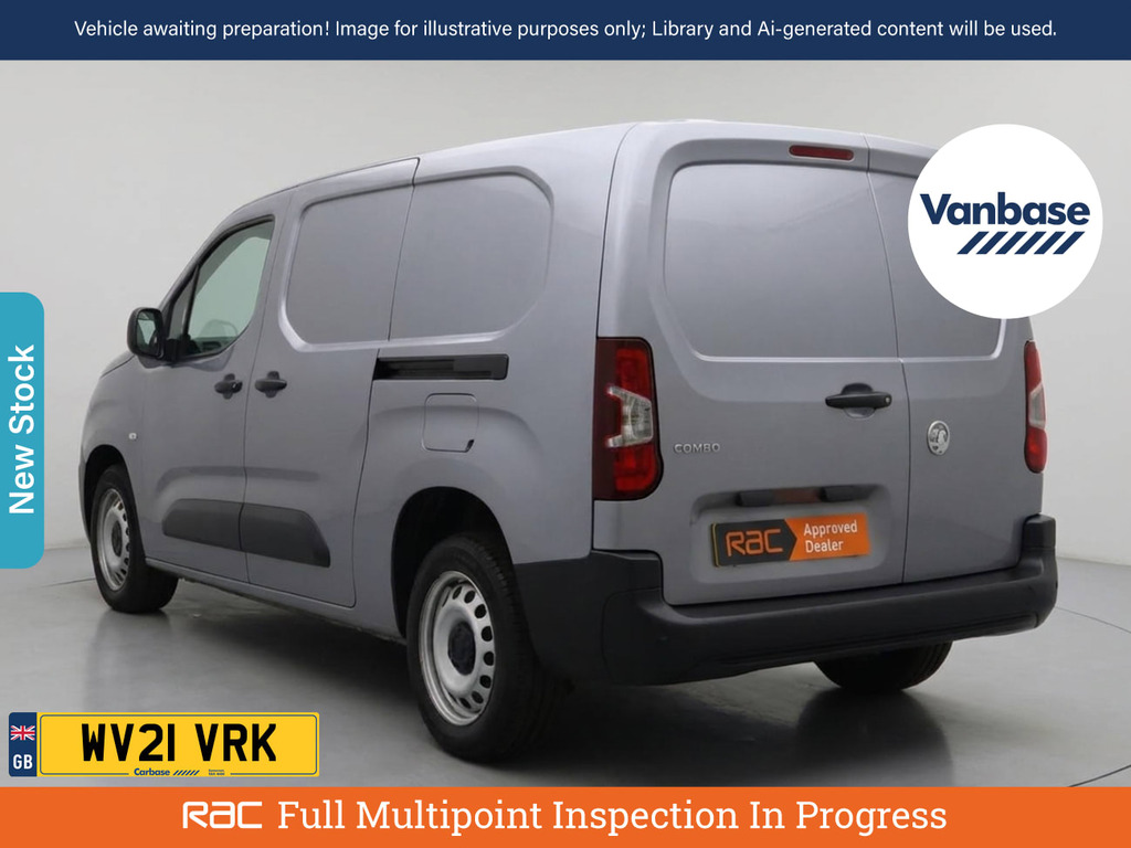 Vauxhall Combo 1.5 Turbo D 2300 Edition Panel Van Manu WV21VRK Grey #2