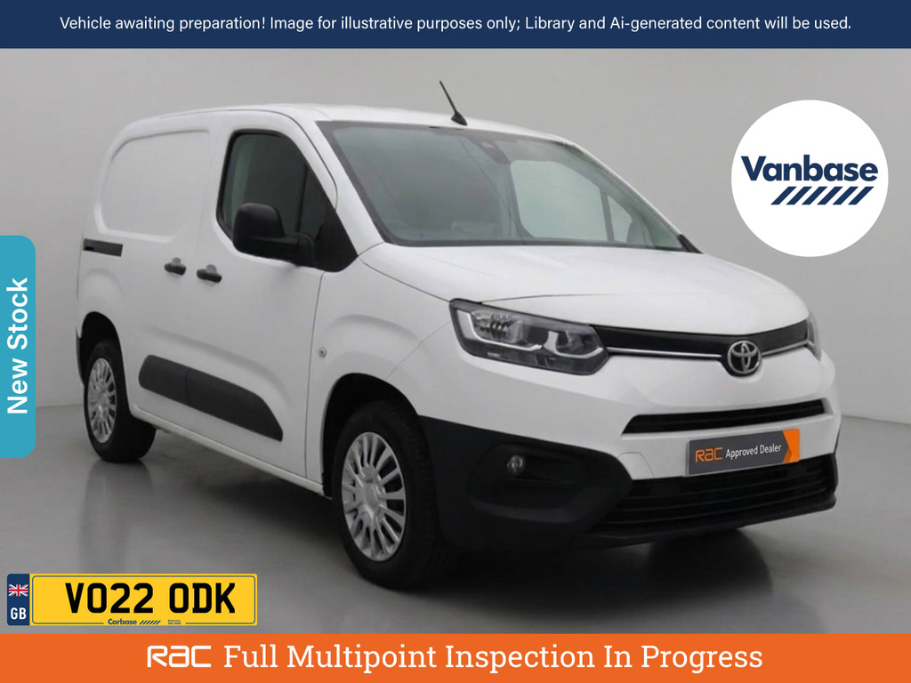 Toyota Proace City 1.5 Bluehdi Icon Short Panel Van White