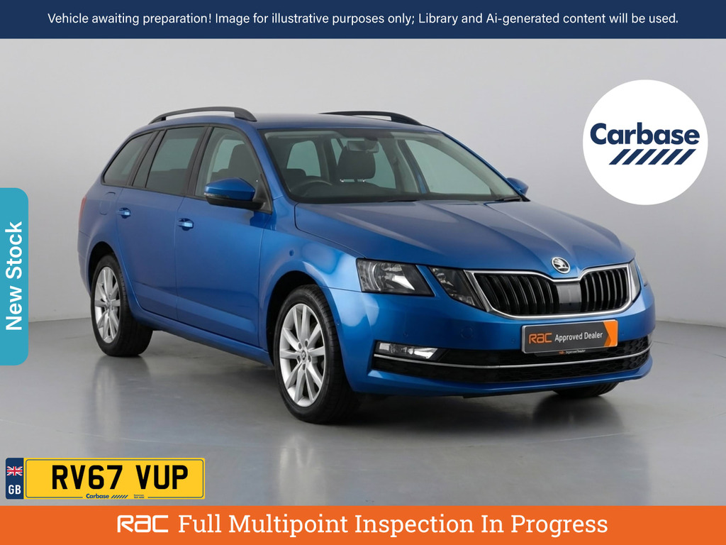 Skoda Octavia 1.5 Tsi Act Se L Estate Euro 6 Blue