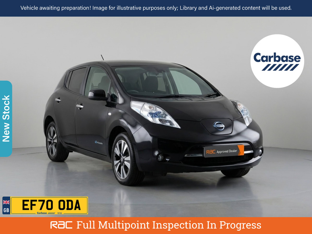 Nissan Leaf 62Kwh E Tekna Hatchback 217 Ps Black